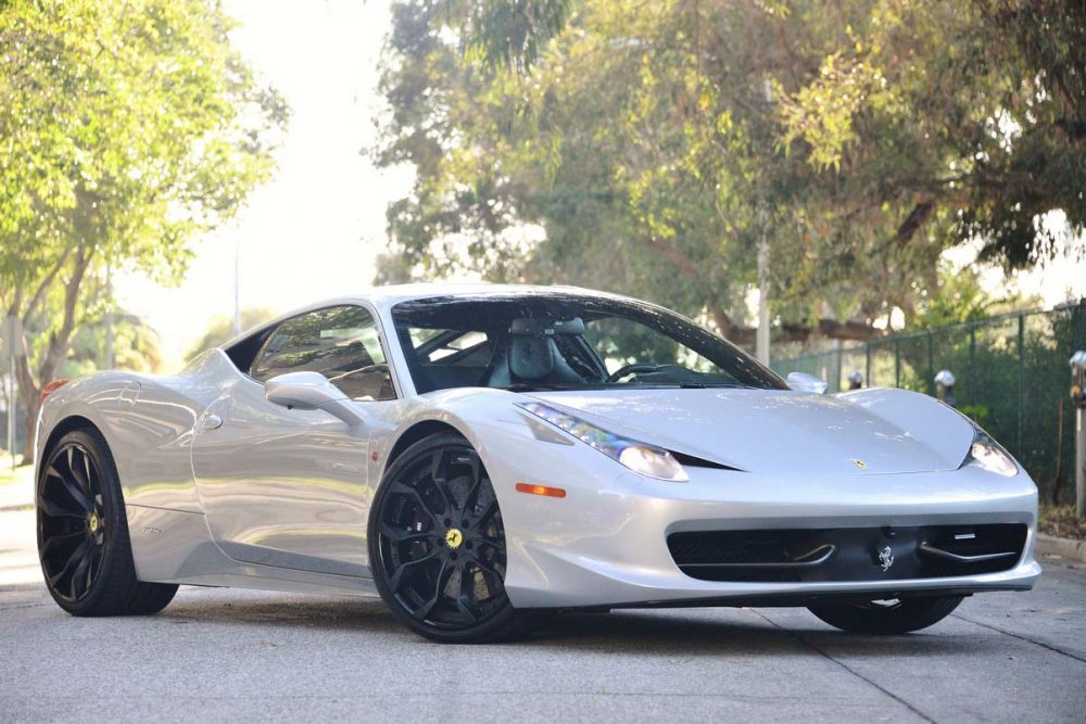 Convertible Ferrari 458